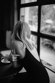 Black And White Woman Drinking Coffee People Drinking Coffee Black White Photography Black White Photography