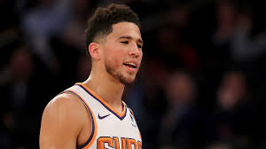 As dennis schroder rose for a layup, suns star devin booker shoved him out of the air. How Long Is Devin Booker Out Suns Guard Leaves Ot Loss With Leg Injury Sporting News