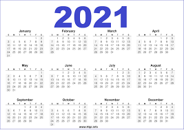 This blank microsoft word calendar template can be download and print on different paper sizes. 12 Month 2021 Calendar Printable Red Blue Hipi Info Calendars Printable Free