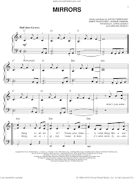 List download lagu mp3 justin timberlake mirrors (7:45 min), last update feb 2021. Timberlake Mirrors Sheet Music Easy For Piano Solo Pdf