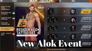 Segera coba untuk tukarkan kode redeem free fire terbaru ini melalui website reward ff garena: Freefire New Alok Event New Alok Bundle Free Free Sunny Munsi Youtube