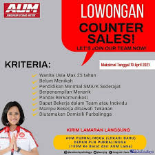 Rekrutmen.net lowongan kerja purbalingga 2019. Lowongan Kerja Anugrah Utama Motor Purbalingga April 2021