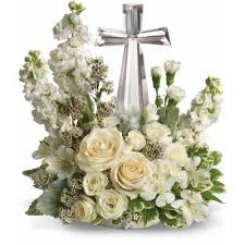 Divine Peace Easter Arrangement So Beautiful Perfect Funeral Flower Arrangements Funeral Floral Arrangements Sympathy Flowers