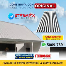 ✓ 🏘️ Starmax es la mejor plancha galvanizada para sus proyectos,  solicítela en piezas estándar de 10 y 12 pies o a la medida desde 1 hasta 8  metros de largo, Cotiza