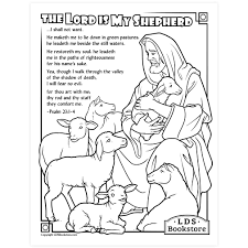 Free Printable Psalm 23 Coloring Pages