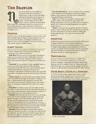 Base magic resist and magic resist growth decreased. The Brawler A Monk Subclass Unearthedarcana Dungeons And Dragons Homebrew Dnd Stories Monk