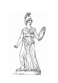 Greek Goddesses Coloring Pages Goddess Athena Coloring Pages Athena Goddess Illustrator Inspiration