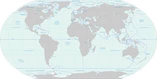 Oceans And Seas Of The World Map List Of Seas - Wikipedia