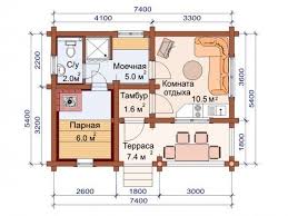 проект дома с баней и гаражом под одной крышей Proekt Bani Doma Ris 28 Gostevoj Dom Plan Doma Dom
