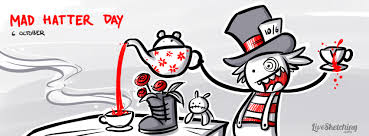 6 Oct Mad Hatter Day This Day Was The Brainstorm Of Computer People In Boulder Co Mad Hatter Day Alice S Adventures In Wonderland Adventures In Wonderland