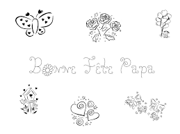 Donne ton coloriage à ton papa pour la fête des pères. Coloriage Fete Des Peres 10