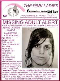 Missing Adult Alert: Ashne Lauren Major