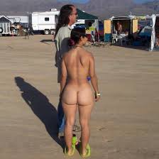 Burning Man Public Nude Curves - Booty of the Day