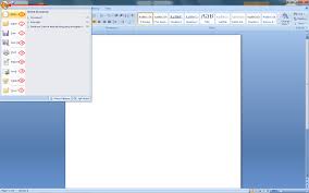 Fungsi Office Button Microsoft Word 2007 Mas Tono