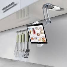Ipad stand, $39.95 from the orange chef: The Under Cabinet Ipad Dock Hammacher Schlemmer