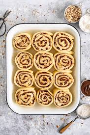 Nutella And Banana Rolls With Chocolate Cream Cheese Frosting Recipe In 2020 Sweet Roll Chocolate Cream Cheese Nutella