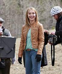 See more ideas about ty heartland, amy and ty heartland, heartland. Amber Marshall Heartland Amy Fleming Leather Jacket