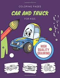 Disney cars coloring pages] 11. Car And Truck Coloring Pages For Kids Fire Truck Coloring Picture Muscle Car Coloring Sheets Police Car Race Car Pickup Truck Classic Car Coloring Book For Kids Ages 4 8 Coloring Book Magic