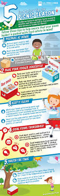 Handling Food Safely While Eating Outdoors Food Safety Tips Safety Tips Baby Food Storage