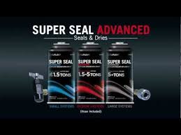 Air conditioning freon leak test. Seal Repair Refrigerant Leaks In Ac Cliplight Super Seal Advanced Total Dry R Youtube