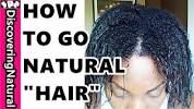 How To Turn Relaxed Hair Into Natural Hair Without Cutting It