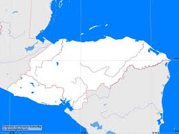 Honduras fakten und sehenswertes für den urlaub. Honduras Karte Umriss Honduras Leere Karte Central America Americas