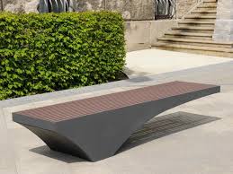 Download The Catalogue And Request Prices Of Comfony 50 By Benkert Banke Backless Stainless Steel And Pet Bench Comfon Urban Furniture Street Furniture Bench