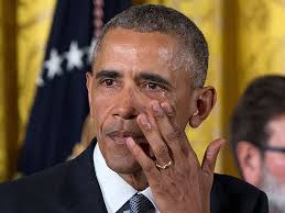 Obama Cries as He Introduces New Gun ...