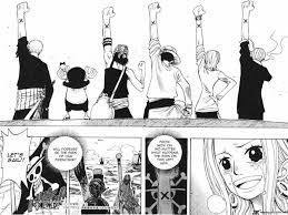 One Piece The Scene Where They Have To Say Goodbye To Princess Vivi Without Saying Anything Because Ma One Piece Manga One Piece Manga Panels Anime Manga Wall