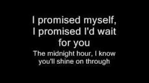 It was released as a single twice: Basshunter Basshunter I Promised Myself Lyrics Basshunter I Promised Myself Lyrics Music Video Metrolyrics