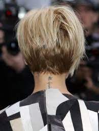 Victoria Beckham Graduated Bob Back View Beckham Hair Short Hair Styles Hair Styles