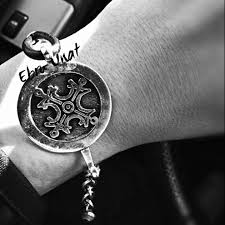 Koruyucu Uygarlik Guc Ebruunat Bracellet Silver Handmade Hauter Couter Design Jewellery Jewel