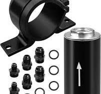 Amazon.com: QNHEAY 10 Micron Inline Fuel Filter with 50mm ...