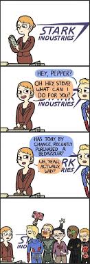 Tony Gets A Bedazzler Marvel Super Kahramanlar Komik