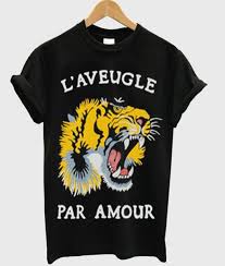 L Aveugle Par Amour T Shirt Shirts Cotton Shirt Printed Cotton
