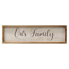 With all the important appliances and supplies that kitchens hold, it's. Stratton Home Decor Our Family Framed Wall Art