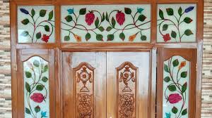 Maybe you would like to learn more about one of these? Main Door Glass Eching Acid Work On Mirror And Tukdi Desain Youtube