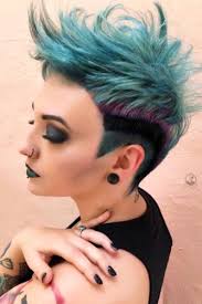 Pat it dry with a towel so that it is no longer soaking wet. 24 Cool And Daring Faux Hawk Hairstyles For Women