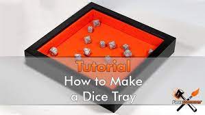 Application scenario:convenience to store things for home,office,outdoor party and nice appearance as a. How To Make A Dice Tray Fauxhammer