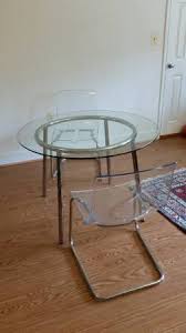 Ikea dining tables come with different sizes and heights. Craigslist Find By Request Glass Coffee Dining Table The Black Rebecca