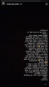 Wishes Instagram Birthday Caption For Sister 190714 Rose Ig Story Update Happy Birthday My Love Happy Birthday Wishes Quotes Birthday Wishes For Sister