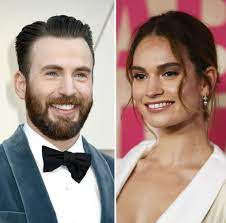 Lily james is a 31 year old british actress. Erwischt Was Lauft Zwischen Chris Evans Und Lily James Promiflash De