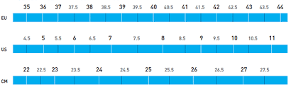 Shimano Footwear Size Chart