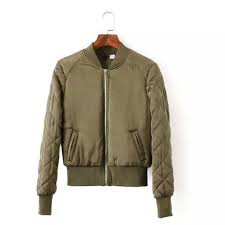 Khaki Bomber Jacket Olive Green Varsity Jacket Olive Bomber Jacket Padded Bomber Jacket Winter Bomber Jacket Women