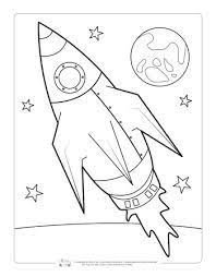 These are suitable for preschool, kindergarten and primary school. Space Coloring Pages For Kids Itsybitsyfun Com