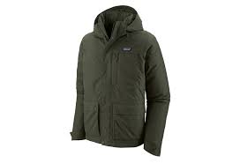 patagonia men topley jacket alder green