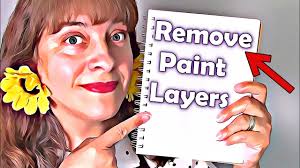 Repeat the process until you can't get any more paint out this way. 5 Liquids That Can Remove Dried Acrylic Paint From Surfaces Feltmagnet