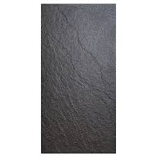 Regent black and white patterned victorian style tiles (octagon and diamond) 33.3 cms x 33.3 cms. Chambly Black Matt Stone Effect Porcelain Wall Floor Tile Pack Of 7 L 600mm W 300mm Diy At B Q