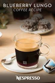 Blueberry Lungo Recipe Nespresso Recipes Coffee Recipes Coffee Flavors Drinks