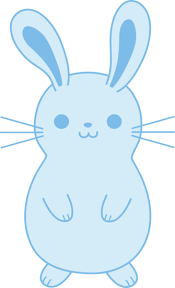 Check spelling or type a new query. Cute Blue Easter Bunny Free Clip Art Free Clip Art Clip Art Rabbit Art
